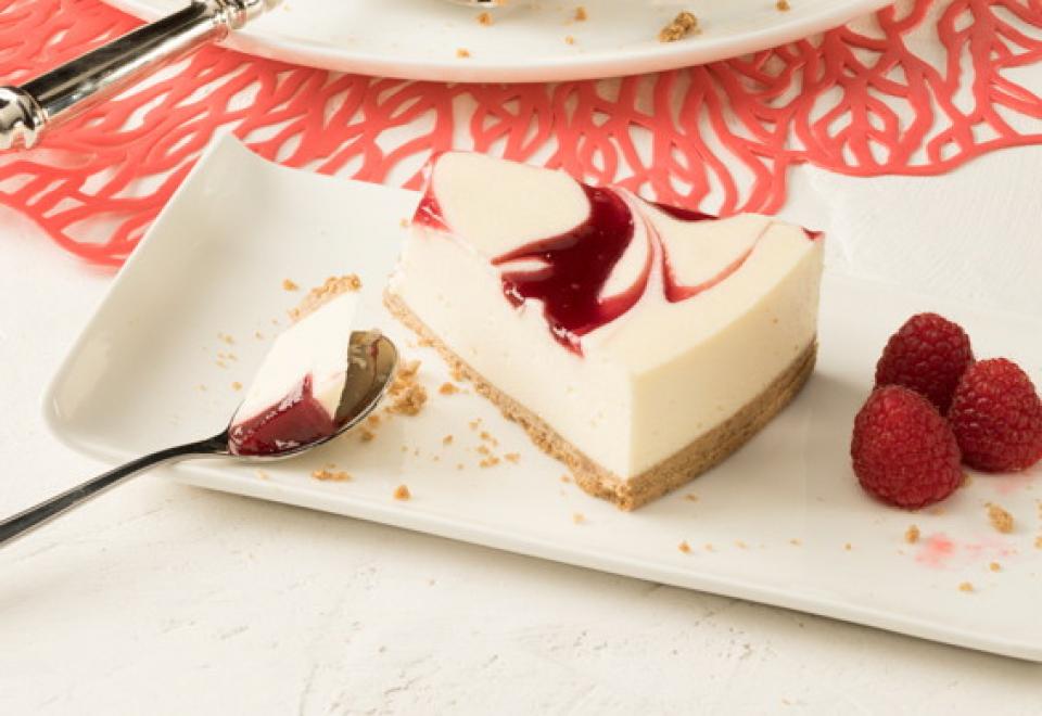 Cheesecake con Frambuesa