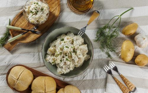 Ensaladilla patatas alioli