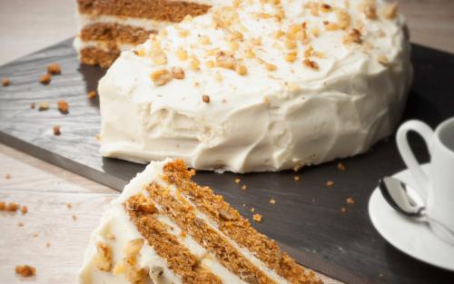 Carrot cake con crema de queso