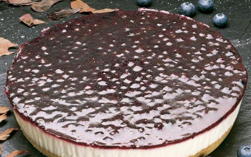 Blueberry cheesecake